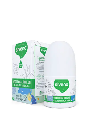 Doğal Bitkisel Vegan Aloe Vera Roll On 50 ml