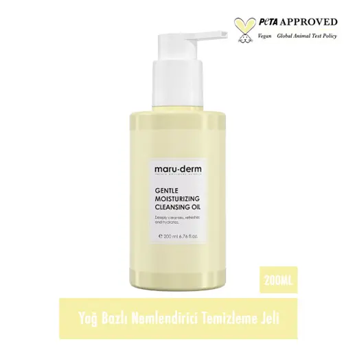 Maruderm Yağ Bazlı Temizleyici Yüz ve Vücut İçin Temizleme Yağı 200 ml