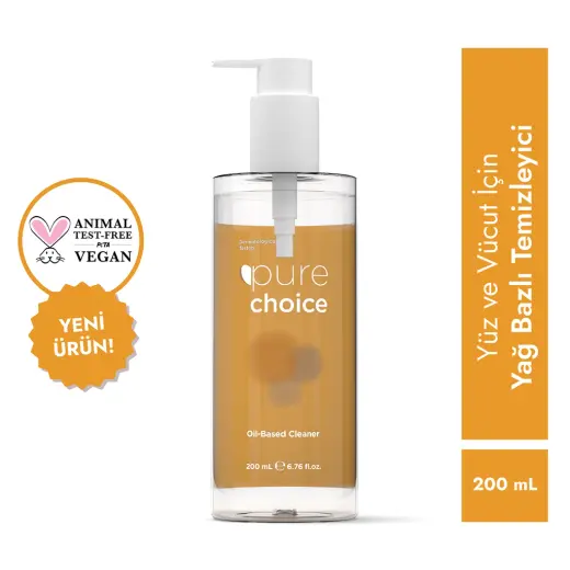 Pure Choice Yüz ve Vücut İçin Temizleme Yağı 200 ml