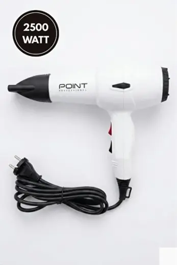 Blow Dryer Tam Profesyonel 2500 Watt AC Motor Fön Makinesi Beyaz