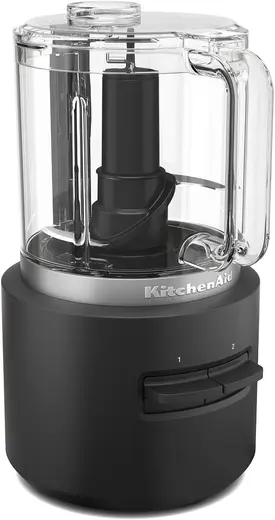 KitchenAid Go 5KFCR500BM Kablosuz Mutfak Robotu Bataryasız Siyah
