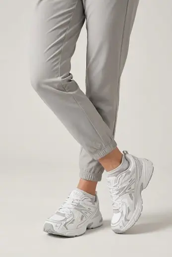 Elit YSFLT359 Kadın Klasik Sneaker Beyaz
