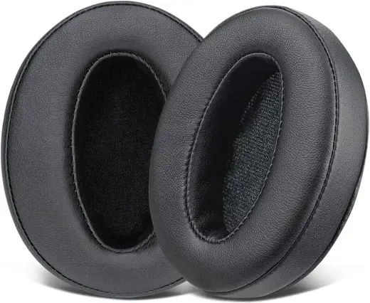 NovStrap Sennheiser HD4.30-HD4.40-HD4.50 BTNC-HD400-450BT-300-350BT-458BT ile Uyumlu Kulaklık Pedi Süngeri SİYAH