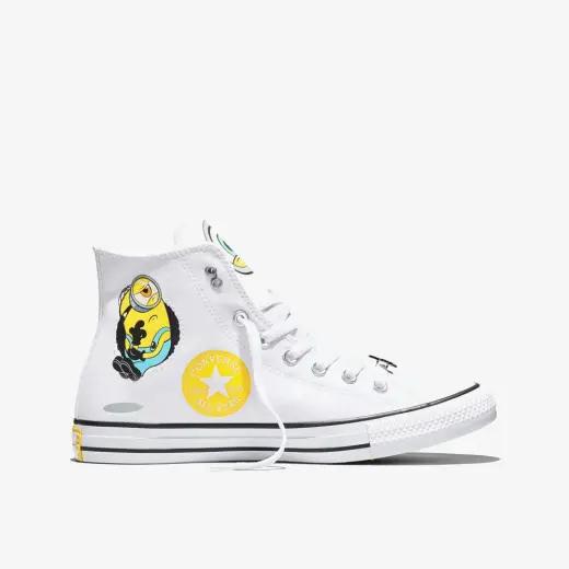 Converse x Minions Chuck Taylor All Star Unisex Beyaz Sneaker