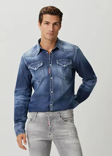 Mavi Classic Western Denim Gömlek