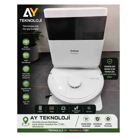 Roomba Irobot Süpürge