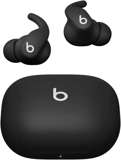 Beats - Powerbeats Fit - Kablosuz, Gürültü Önleyici, Üstün Kulak Uyumuna Sahip Antrenman Kulaklıkları; IPX4; şarj kutusuyla 30 saate kadar pil ömrü; Apple ve Android ile uyumlu - Simsiyah