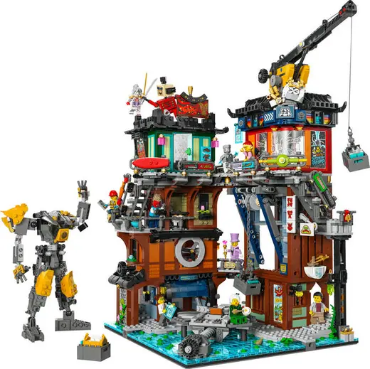71837 LEGO® NINJAGO® NINJAGO® Şehri Atölyeleri