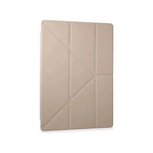 Newface Samsung Galaxy Tab A9 Plus Kılıf Kalemlikli Mars Tablet Kılıfı - Rose Gold