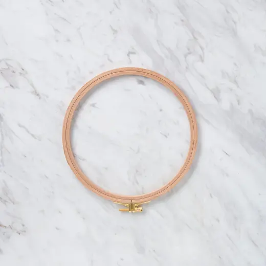 Nurge 8 mm Vidalı Ağaç Nakış Kasnak - No.4