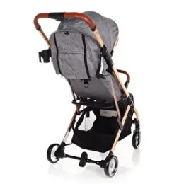 Coupe Bebek Arabası Tek Elle Katlanır 0-15 Kg Gri 5