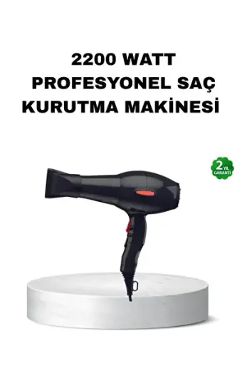 Mey İthalat® Profesyonel Saç Kurutma Makinesi – AC Motor, Soğuk Üfleme, 2 Hız Kademesi
