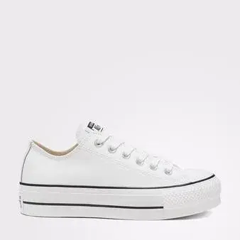 Converse Chuck Taylor All Star Lift Kadın Beyaz Deri Sneaker