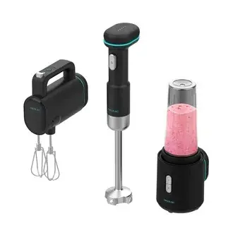 Cecotec BlendGo Pack Blender Seti - Siyah - 180 Watt