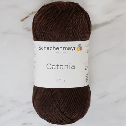 Schachenmayr Catania 50gr Kahverengi El Örgü İpi -00162