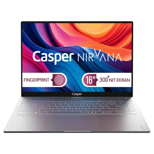 Casper Nirvana S100 300NIT i7-13620H 32 GB DDR5 500 GB SSD 16" Freedos Laptop S100.1362-DV00X-G-F