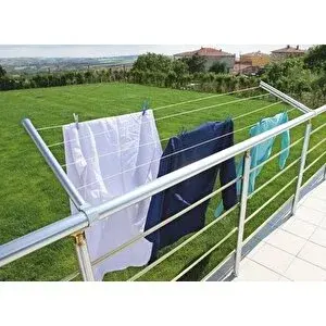 Mavitrend Alüminyum Balkon Çamaşır Kurutmalık Balkon Çamaşır Askısı
