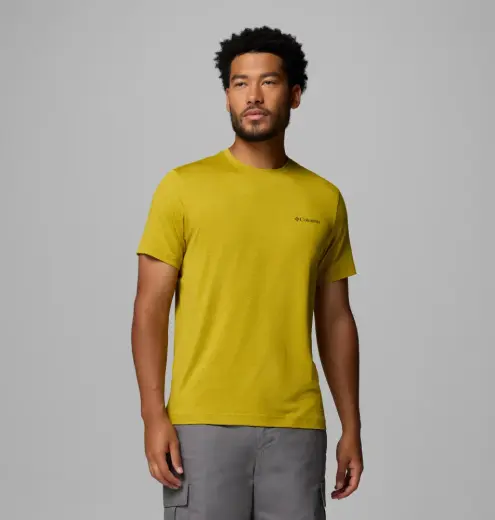 Parsons Point Logo Erkek Teknik Kısa Kollu T-Shirt