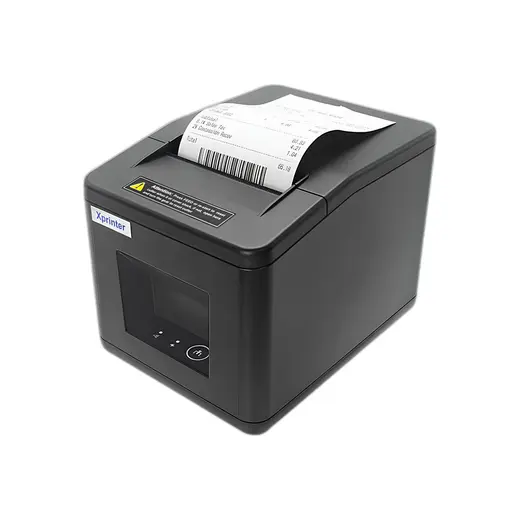 Xprinter Termal Fiş Yazıcı Xp-Q805K 203 Dpi USB + Ethernet Ağ Destekli Kablolu Antrasit Renk