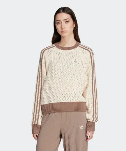 adidas Adicolor Knitted Crew Sweatshirt