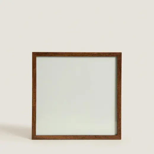 Basic Koyu Kahve Ahşap Fotoğraf Çerçevesi Büyük Boy Natural