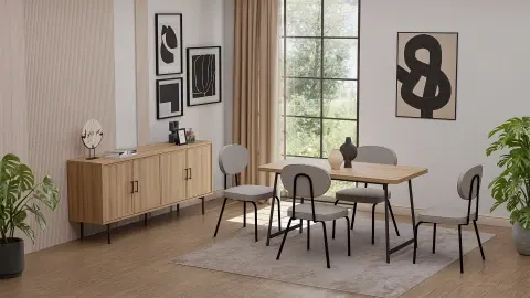 GLEN TORTANA Yemek Odası Takımı