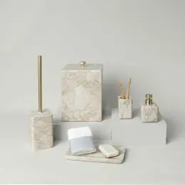 Linens Alora Sıvı Sabunluk 8,3x8,3x13,6 Cm 3