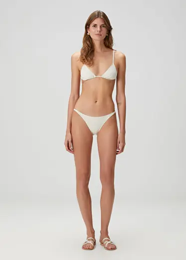 Kırık Beyaz Bikini Altı