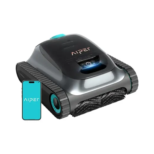 Aıper Scuba S1 App Havuz Robotu Havuz Temizleyici ve Duvarlar, Geliştirilmiş Pilli Havuz Süpürge