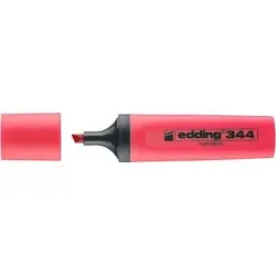 Edding 344 Fosforlu Kalem Kırmızı
