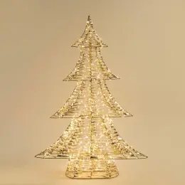 Ulu Led Işıklı Ağaç Dekor 150 cm Altın 1