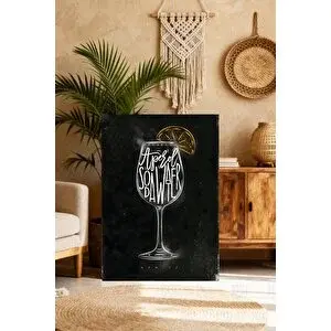 Mgi Design Galeri Kalitesinde Kokteyl Tablosu Bar Mutfak Dekoru Kanvas Tablo Şık Duvar Sanatı | Modern Duvar Dekoru | Salon, Yatak Odası Ve Ofis İçin | Sanatsal Ev Dekorasyonu 70x100 cm