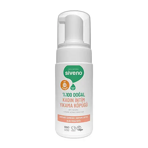 Siveno Doğal Kadın İntim Yıkama Köpüğü 100 ml