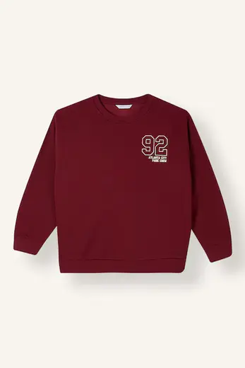 Numara Baskılı Sweatshirt Erkek Çocuk