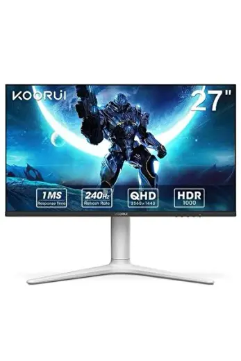 Oyun Monitörü 27 inç, PC ekranı QHD (2560 * 1440), 240 Hz, VA Mini LED, 1 ms, Adaptive Sync, 2xHDMI 2.0 ve DPort 1.4, HDR 1000, DCI-P3 %95, VESA 75 * 75 mm, Eye Care, yüksekliği ayarlanabilir