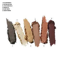CONNECT IN COLOUR EYE SHADOW PALETTE: NUDE BOARD 3