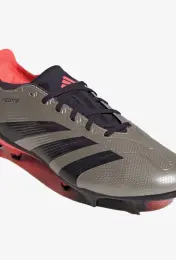 adidas Predator FG Erkek Gri Çim Saha Kramponu 5