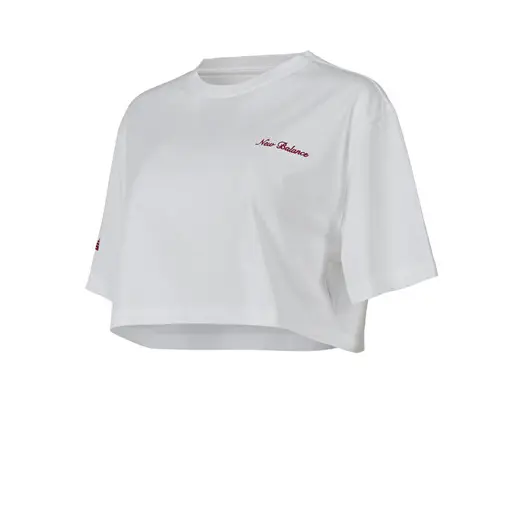 New Balance WNT1609 Beyaz Kadın Tişört