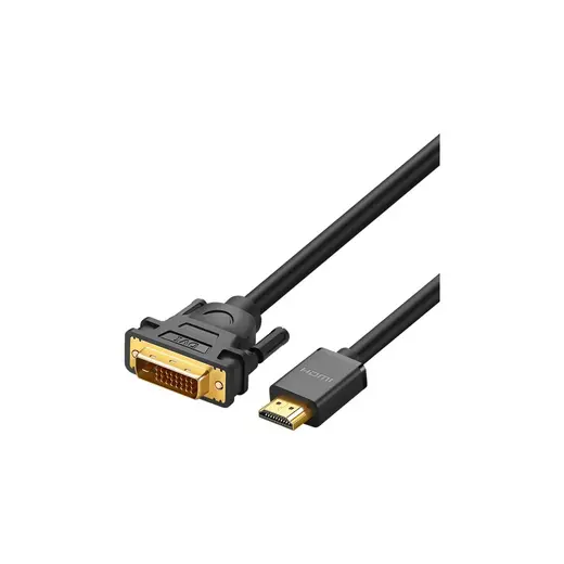 Ugreen HDMI DVI 1080P Çift Yönlü Görüntü Aktarma Kablosu, 1.5 m, 11150