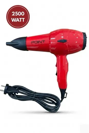 Blow Dryer Tam Profesyonel 2500 Watt AC Motor Fön Makinesi Kırmızı