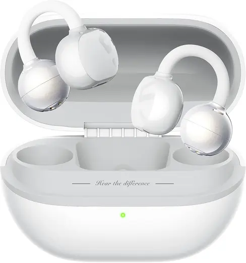 SoundPEATS POP Clip Open-Ear ENC OWS Bluetooth 5.4 Kablosuz Kulaklık Beyaz
