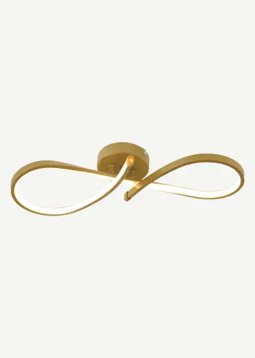 Zuna Ledli Avize Gold (52x11 cm)