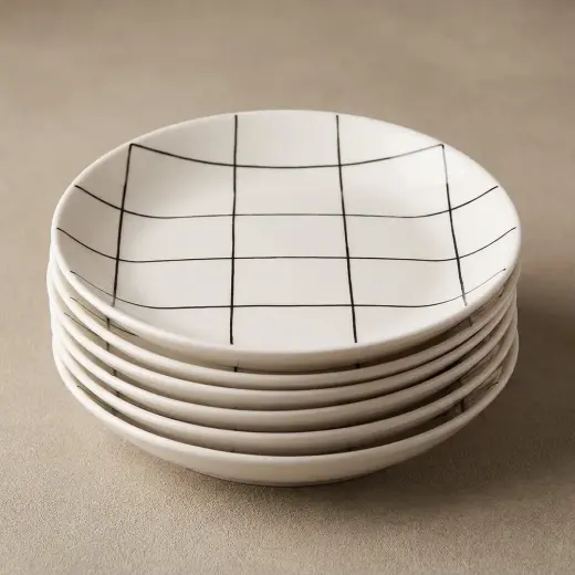 Daily Tunes Yemek Tabağı 6lı Set 20 cm
