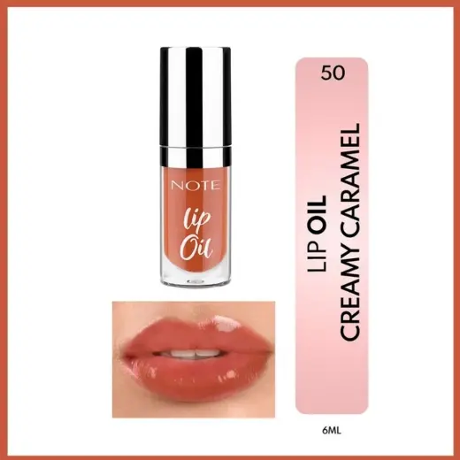 Note Lip Oil 50 Creamy Caramel