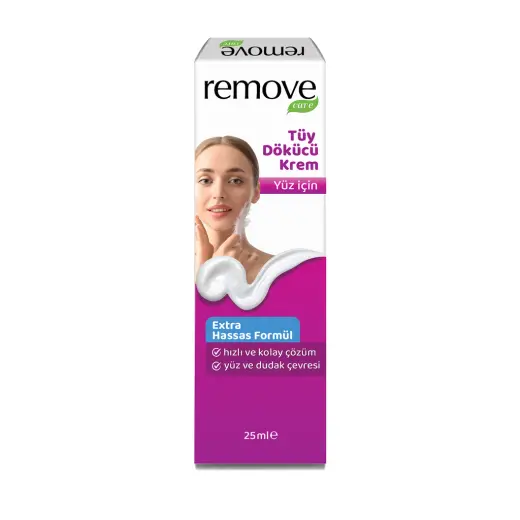 Remove Care Yüz İçin Tüy Dökücü Krem 25 ml