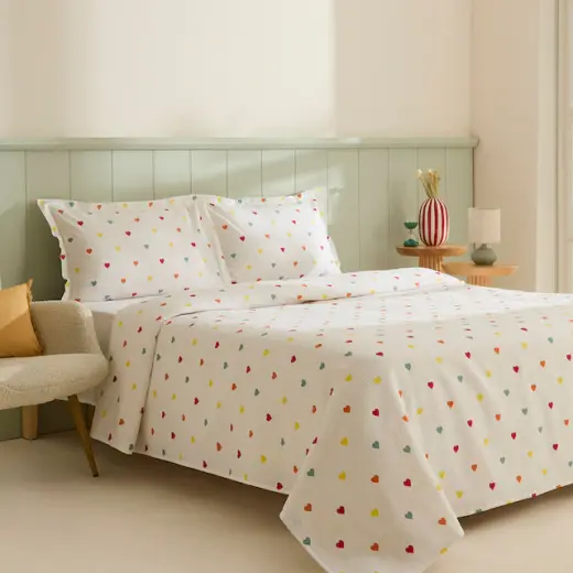 Karaca Home Amour %100 Pamuk Çift Kişilik Pike Takımı Multicolour Renkli