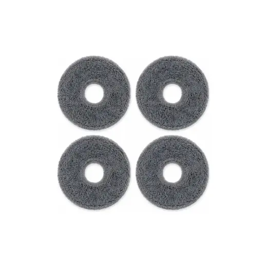 Servisevinde Xiaomi S10 Plus Robot Süpürge ile Uyumlu Mop Pedi / Bezi 4 Adet