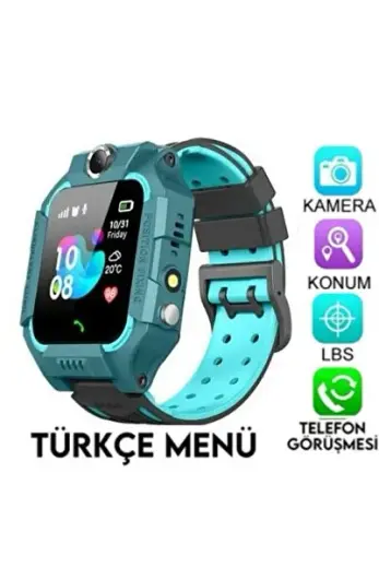 K1 Sim Kartlı Kameralı Lbs Sos Özellikli Akıllı Çocuk Saati-1235