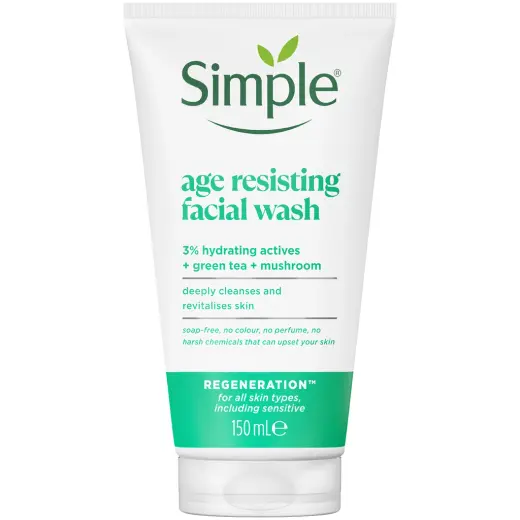Simple Regeneration Yaşlanma Karşıtı Yüz Yıkama Jeli 150 ml