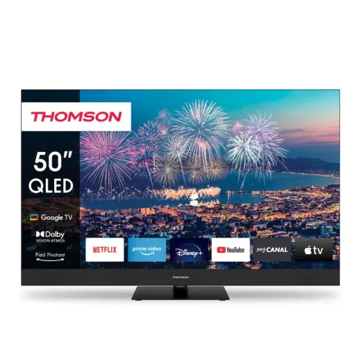 Thomson 50QG6C14 UHD 50" 126 Ekran Uydu Alıcılı Google Smart Qled Plus TV